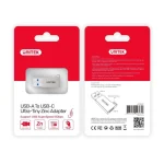 Unitek Μετατροπέας USB-C / USB-A male σε USB-C / USB-A female Ασημί 1τμχ A1034NI A1034NI - Image 4