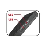 Vakoss Cooling Pad για Laptop έως 17" με 2 Ανεμιστήρες και Φωτισμό (LF-2463UK) LF-2463UK - Image 4