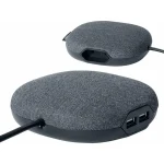 Brennenstuhl Βάση Φόρτισης με 2 Θύρες USB-A σε Γκρι χρώμα (1150020010) 1150020010