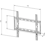 Iiyama WM1044-B1 Επιτοίχια έως 55" και 30kg WM1044-B1 - Image 2