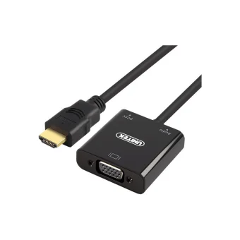 Unitek Μετατροπέας HDMI male σε 3.5mm / VGA female 1τμχ Y-6333 Y-6333