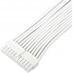 Silverstone 24-Pin ATX - 24-Pin ATX Cable 0.3m Λευκό SST-PP07E-MBW-V2 SST-PP07E-MBW-V2 - Image 3