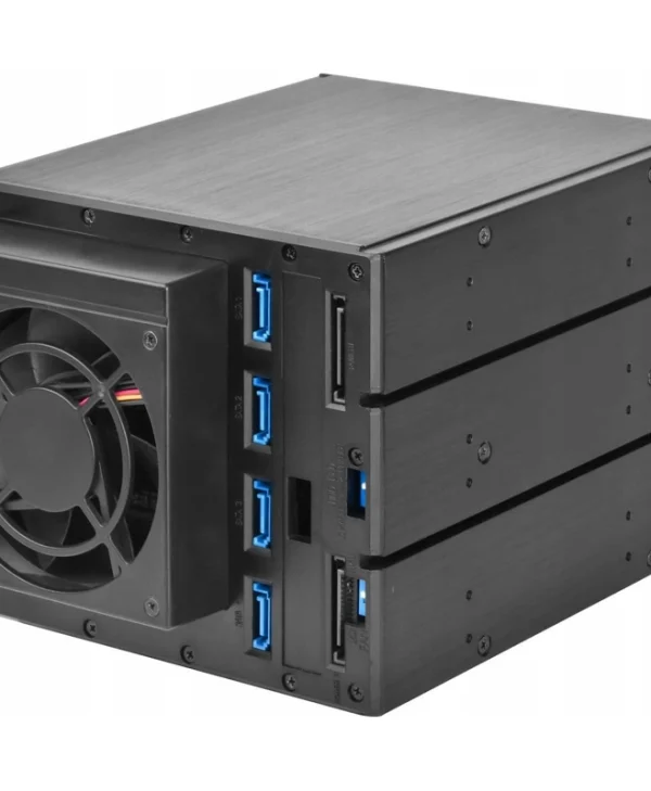 Silverstone 3x 5.25" device bay to four 3.5" SAS-12G / SATA 6Gbit/s trayless hot-swap cage Μαύρο SST-FS304-12G SST-FS304-12G