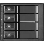 Silverstone 3x 5.25" device bay to four 3.5" SAS-12G / SATA 6Gbit/s trayless hot-swap cage Μαύρο SST-FS304-12G SST-FS304-12G - Image 2
