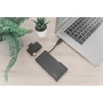 Digitus USB-A Docking Station με HDMI 4K Ethernet Γκρι (DA-70894) DA-70894 - Image 3