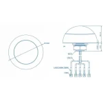 Teltonika PR1KCO28 Εξωτερική Κεραία 4G Κατευθυντική 28dBi με σύνδεση SMA PR1KCO28 - Image 7