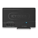 Icy Dock USB 3.2 Gen 2 (Type-C) to 2.5" SATA SSD/HDD & M.2 NVMe/SATA SSD Adapter Μαύρο (MB104U-1SMB) MB104U-1SMB - Image 3