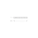 Digitus Strip Aluminum Πολύπριζο Rack DN-95402-1-FR 1τμχ DN-95402-1-FR