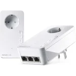 Devolo Magic 2 LAN Triple (8510) Powerline Διπλού Kit για Ενσύρματη Σύνδεση με Passthrough Πρίζα και 3 Θύρες Gigabit Ethernet 8510 - Image 3