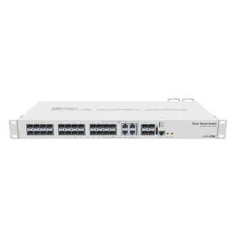 MikroTik CRS328-4C-20S-4S+RM v1 Managed L2 Switch με 4 Θύρες Gigabit (1Gbps) Ethernet και 24 SFP Θύρες CRS328-4C-20S-4S+RM