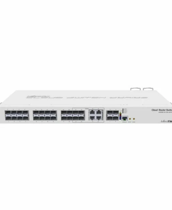 MikroTik CRS328-4C-20S-4S+RM v1 Managed L2 Switch με 4 Θύρες Gigabit (1Gbps) Ethernet και 24 SFP Θύρες CRS328-4C-20S-4S+RM
