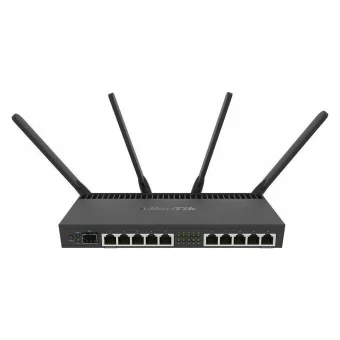 MikroTik RB4011iGS+5HacQ2HnD-IN Ασύρματο Router Wi‑Fi 5 με 10 Θύρες Gigabit RB4011iGS+5HacQ2HnD-IN