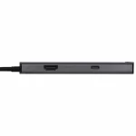 Unitek USB-C / USB-A Docking Station με 4K PD Ethernet Γκρι (H1112F) H1112F - Image 6