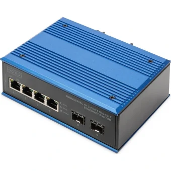 Digitus DN-651148 Unmanaged L2 Switch με 4 Θύρες Gigabit (1Gbps) Ethernet και 2 SFP Θύρες DN-651148