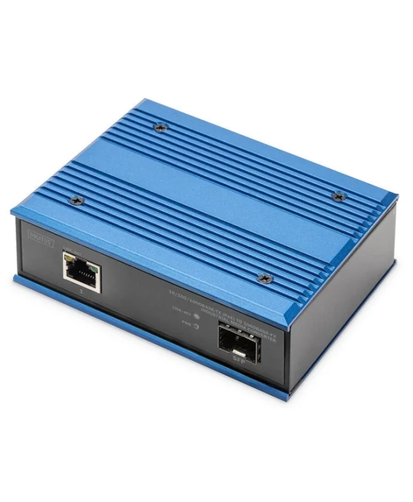 Digitus DN-652104-1 Unmanaged L2 PoE+ Switch με 1 Θύρες Ethernet και 1 SFP Θύρα DN-652104-1