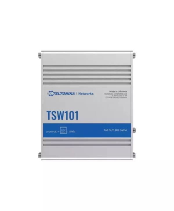 Teltonika TSW101 Unmanaged L2 PoE+ Switch με 5 Θύρες Gigabit (1Gbps) Ethernet TSW101