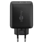 Goobay Φορτιστής Χωρίς Καλώδιο με Θύρα USB-A και Θύρα USB-C 45W Power Delivery Μαύρος (65411) 65411 - Image 4