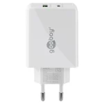 Goobay Φορτιστής Χωρίς Καλώδιο με Θύρα USB-A και Θύρα USB-C 30W Power Delivery Λευκός (61674) 61674 - Image 2