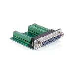 DeLock 25-pin D-Sub Adapter female Terminal block (65317) 65317