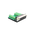 DeLock 25-pin D-Sub Adapter female Terminal block (65317) 65317 - Image 2