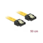 DeLock 7-Pin SATA III - 7-Pin SATA III Cable 50cm Κίτρινο (82809) 82809