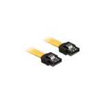 DeLock 7-Pin SATA III - 7-Pin SATA III Cable 50cm Κίτρινο (82809) 82809 - Image 2