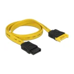 DeLock 7-Pin SATA III - 7-Pin SATA III Cable 50cm Κίτρινο (82854) 82854 - Image 2