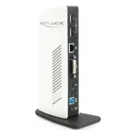 DeLock USB-A Docking Station με HDMI Ethernet Λευκό (87568) 87568
