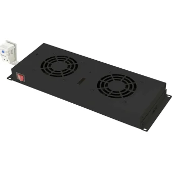 Digitus Ράφι DN-19 FAN-2-HO-SW 1τμχ DN-19 FAN-2-HO-SW