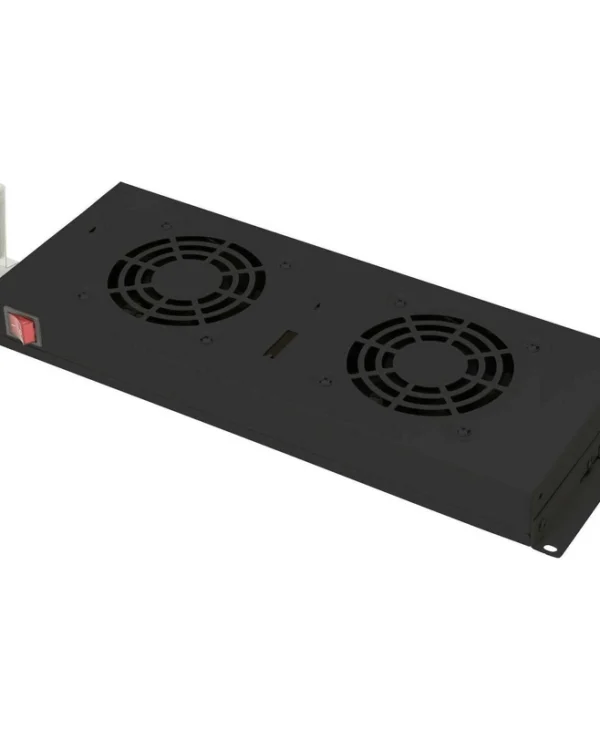 Digitus Ράφι DN-19 FAN-2-HO-SW 1τμχ DN-19 FAN-2-HO-SW