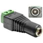 DeLock Βύσμα DC female Μαύρο 65421 65421