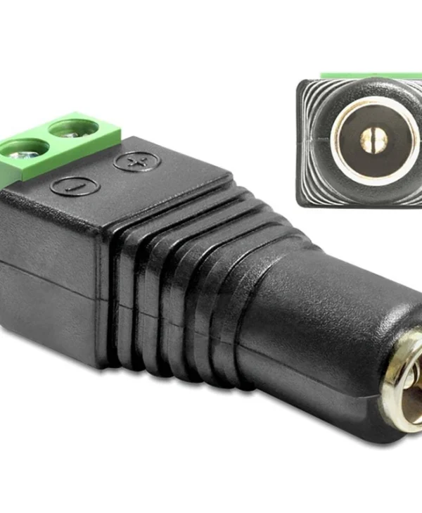 DeLock Βύσμα DC female Μαύρο 65421 65421