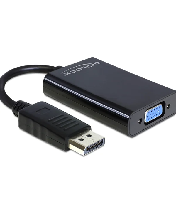 DeLock Μετατροπέας DisplayPort male σε 3.5mm / VGA female 1τμχ 65439 65439