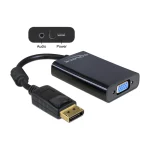 DeLock Μετατροπέας DisplayPort male σε 3.5mm / VGA female 1τμχ 65439 65439 - Image 2