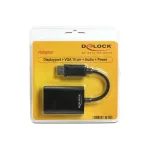 DeLock Μετατροπέας DisplayPort male σε 3.5mm / VGA female 1τμχ 65439 65439 - Image 4
