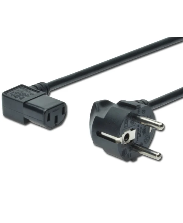 Digitus Schuko - IEC C13 Cable 1.8m Μαύρο AK-440102-018-S AK-440102-018-S