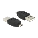 DeLock Μετατροπέας USB-A male σε micro USB male 1τμχ 65036 65036