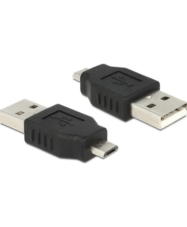 DeLock Μετατροπέας USB-A male σε micro USB male 1τμχ 65036 65036