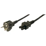 LogiLink Schuko - IEC C5 Cable 1.8m Μαύρο CP093 CP093