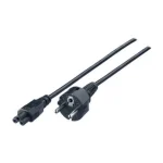 LogiLink Schuko - IEC C5 Cable 1.8m Μαύρο CP093 CP093 - Image 2
