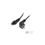 LogiLink Schuko - IEC C5 Cable 1.8m Μαύρο CP093 CP093 - Image 3