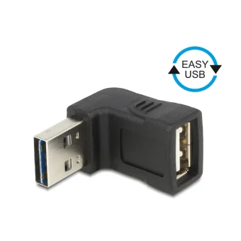 DeLock Μετατροπέας USB-A male σε USB-A female 1τμχ 65521 65521