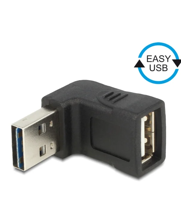 DeLock Μετατροπέας USB-A male σε USB-A female 1τμχ 65521 65521