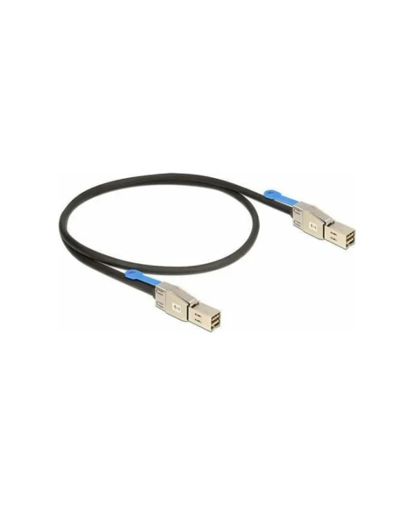 DeLock Mini SAS - Mini SAS Cable 2m Μαύρο (83395) 83395