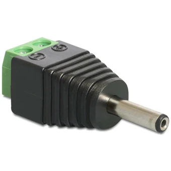 DeLock Βύσμα DC male Μαύρο 65434 65434