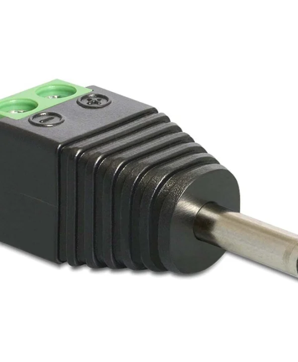DeLock Βύσμα DC male Μαύρο 65434 65434