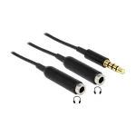 DeLock Μετατροπέας 3.5mm male σε 3.5mm 2x female 1τμχ 65575 65575 - Image 3