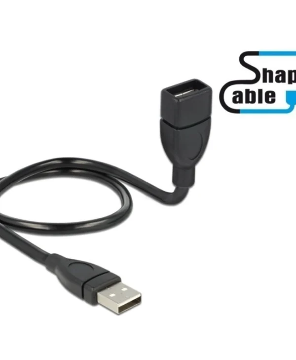 DeLock Μετατροπέας USB-A male σε USB-A female 1τμχ 83499 83499