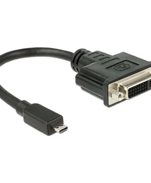 DeLock Μετατροπέας micro HDMI male σε DVI-D female 1τμχ 65563 65563