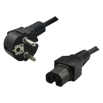 LogiLink IEC C15 - Schuko Cable 2m Μαύρο CP105 CP105